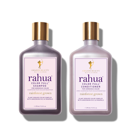 Rahua Color full Shampoo and Color full conditioner bottle